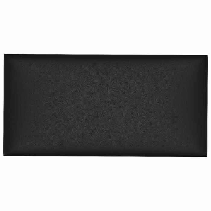 Pannelli Murali 12 pz Neri 60x30 cm Similpelle 2,16 mÂ² cod mxl 13063