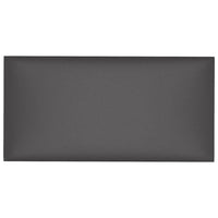 Pannelli Murali 12 pz Grigi 60x30 cm Similpelle 2,16 m² 343858