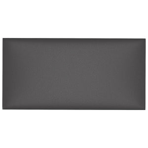 Pannelli Murali 12 pz Grigi 60x30 cm Similpelle 2,16 m² 343858