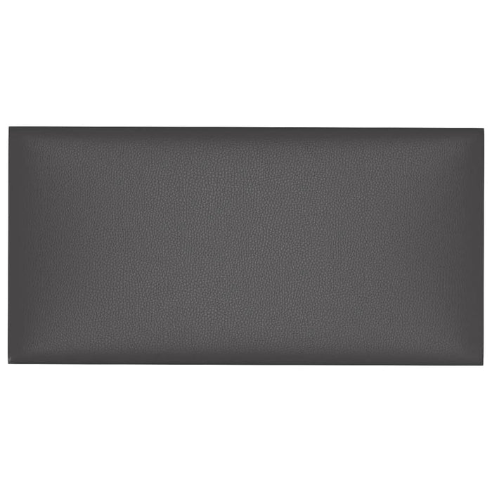 Pannelli Murali 12 pz Grigi 60x30 cm Similpelle 2,16 m² 343858