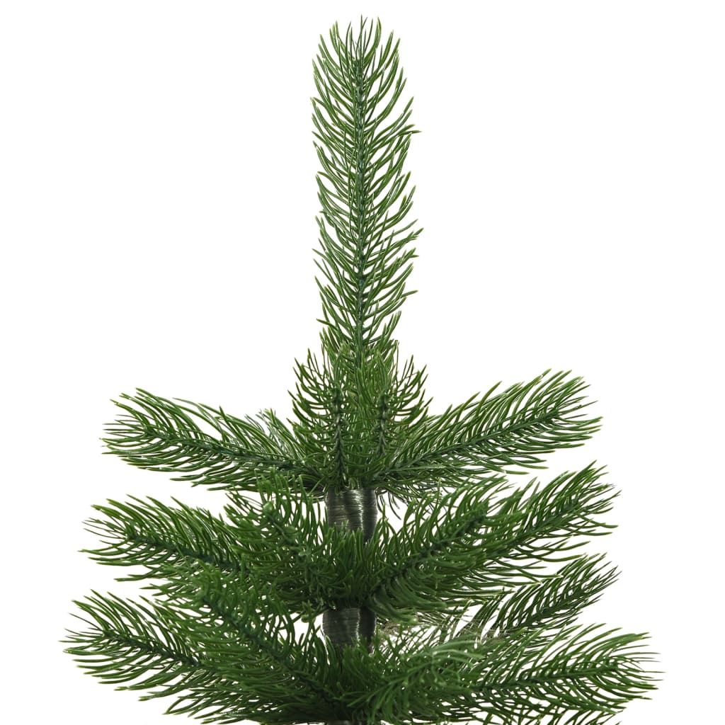 Albero di Natale Artificiale Sottile con Base 180 cm PE 344645