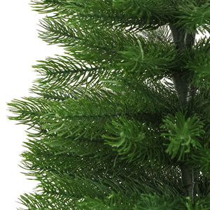 Albero di Natale Artificiale Sottile con Base 180 cm PE 344645