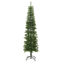 Albero di Natale Artificiale Sottile con Base 210 cm PE 344646