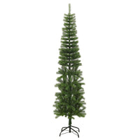 Albero di Natale Artificiale Sottile con Base 240 cm PE 344647