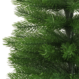 Albero di Natale Artificiale Sottile con Base 240 cm PE 344647