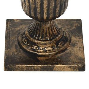 Albero di Natale Preilluminato con Vaso Verde 120 cm in PVC 344649