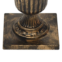 Albero di Natale a Spirale con Vaso e LED Bianco 120 cm PVC