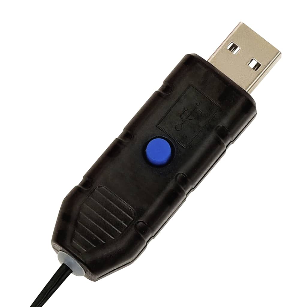 Albero di Natale Preilluminato con Vaso Bianco 120 cm in PVC 344652