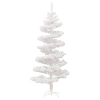 Albero di Natale Preilluminato con Vaso Bianco 180 cm in PVC 344654