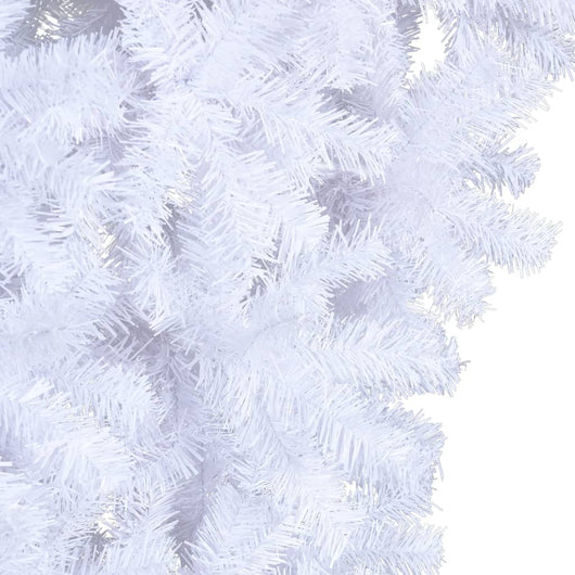 Albero di Natale Artificiale Capovolto con Base Bianco 120 cm 344665