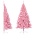 Albero di Natale Artificiale a MetÃ  con Supporto Rosa 180cm PVC cod mxl 15670