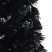 Albero di Natale Artificiale a MetÃ  con Base Nero 150 cm PVC cod mxl 15713