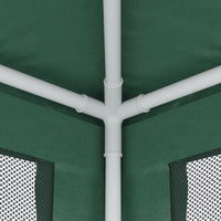 Tenda per Feste con 4 Pareti Laterali in Rete Verde 2x2 m HDPE 319218