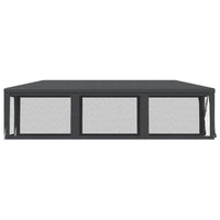 Tenda per Feste con 8 Pareti in Rete Antracite 3x9 m in HDPE 319244