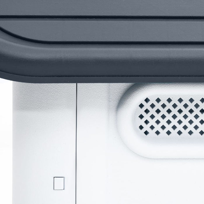 Cuccia per cani 59 x 75 x 66 cm Polipropilene grigio 02_0043448