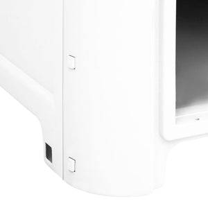 Cuccia per cani grigia 59x75x66 cm in polipropilene 152226