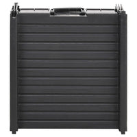 Rampa per Cani Pieghevole Nera 153x40x12,5 cm in Plastica 152231
