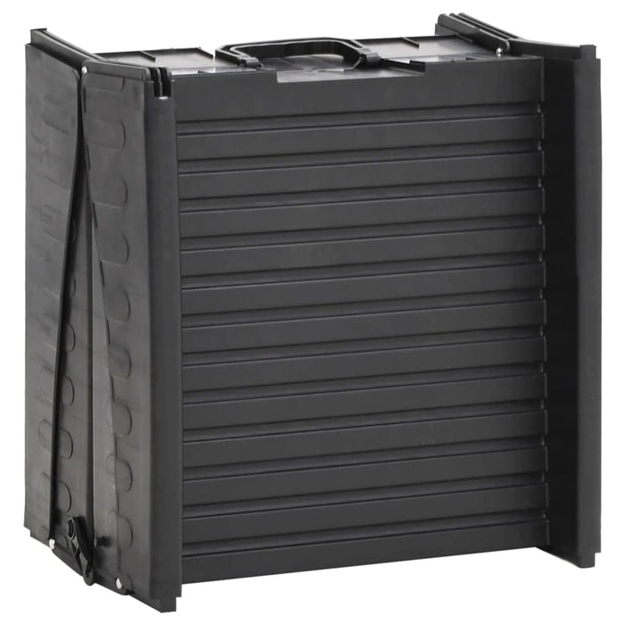 Rampa per Cani Pieghevole Nera 153x40x12,5 cm in Plastica 152231