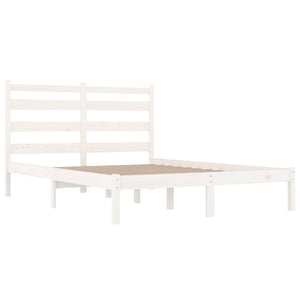 Giroletto Bianco in Legno Massello di Pino 200x200 cm 3103669