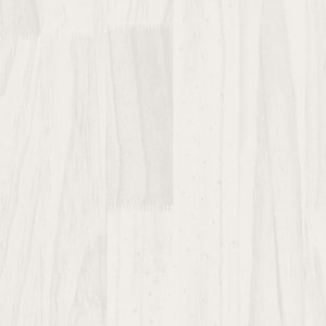 Giroletto Bianco in Legno Massello di Pino 90x190 cm 3FT Single cod mxl 64038