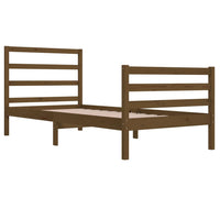 Giroletto Ambra in Legno Massello di Pino 90x200 cm 3104994