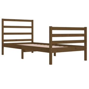 Giroletto Ambra in Legno Massello di Pino 90x200 cm 3104994