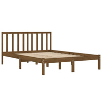 Giroletto senza Materasso Ambra in Legno di Pino 200x200 cm 3105094