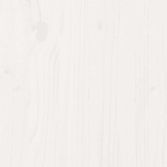 Giroletto Bianco in Legno Massello 100x200 cm 3105396