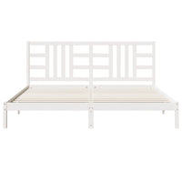 Giroletto Bianco in Legno Massello 200x200 cm 3105426