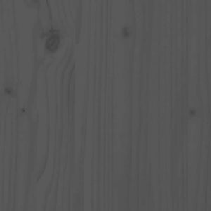 Giroletto Grigio in Legno Massello 200x200 cm 3105427