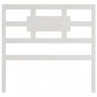 Giroletto Bianco in Legno Massello 100x200 cm 3105656