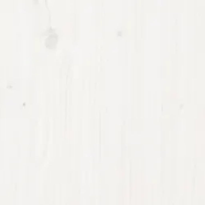 Giroletto-Struttura Letto Bianco in Legno Massello 180x200 cm Super King 929863