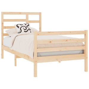 Giroletto in Legno Massello 90x190 cm Single