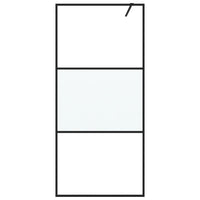 Parete Doccia Walk in 90x195 cm Vetro Semi Smerigliato ESG