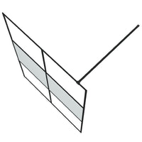 Parete Doccia Walk in 140x195 cm Vetro Semi Smerigliato ESG 152109