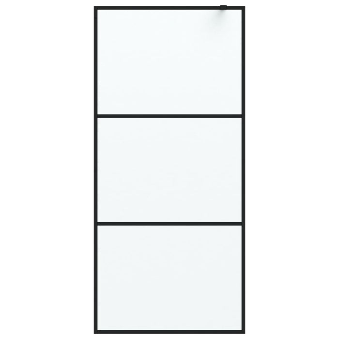 Parete Doccia Walk in 90x195 cm Vetro Smerigliato ESG