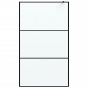 Parete Doccia Walk in 115x195 cm Vetro Smerigliato ESG