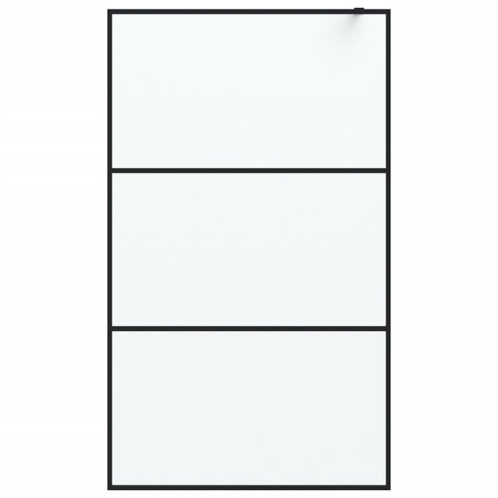 Parete Doccia Walk in 115x195 cm Vetro Smerigliato ESG