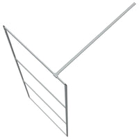 Parete Doccia Walk in Argento 80x195 cm Vetro Trasparente ESG