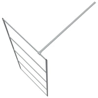 Parete Doccia Walk in Argento 80x195 cm Vetro Trasparente ESG 152135