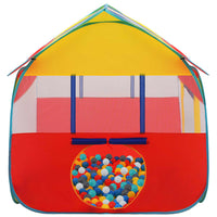 Tenda gioco con 550 palline 123 x 120 x 126 cm multicolore 02_0005179
