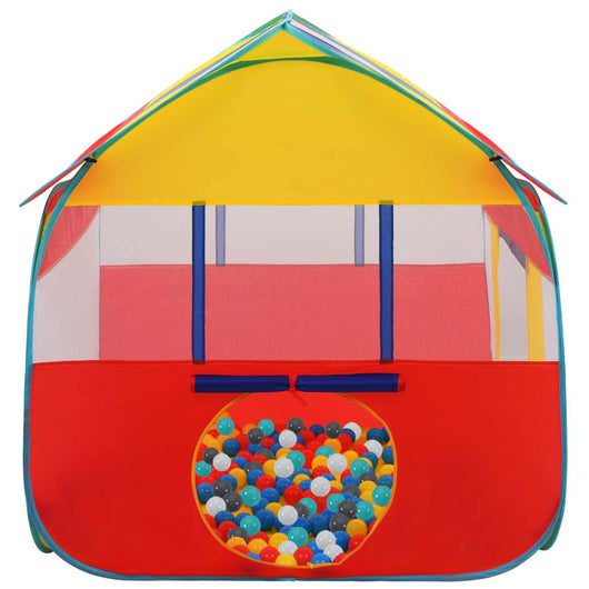Tenda gioco con 550 palline 123 x 120 x 126 cm multicolore 02_0005179
