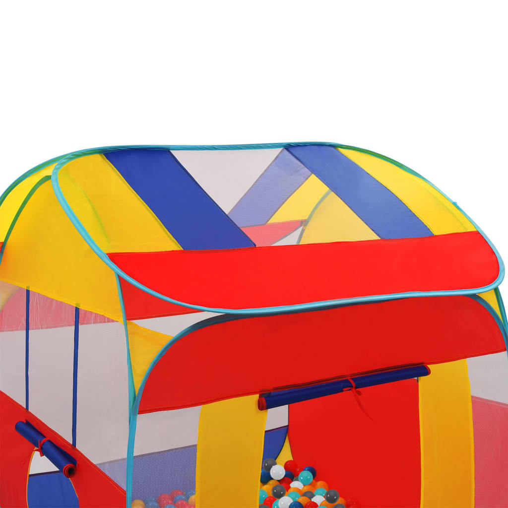Tenda gioco con 550 palline 123 x 120 x 126 cm multicolore 02_0005179