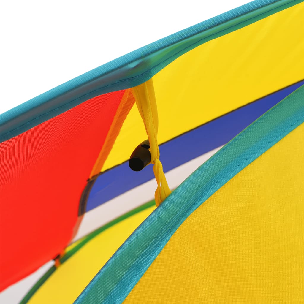 Tenda gioco con 550 palline 123 x 120 x 126 cm multicolore 02_0005179