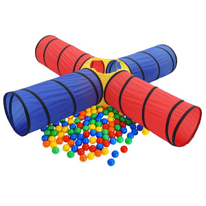 Tunnel da Gioco per Bambini con 250 Palline Multicolore 3107709