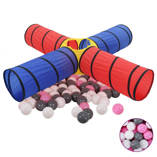 Tunnel da gioco per bambini con 250 palline, multicolore 02_0005162