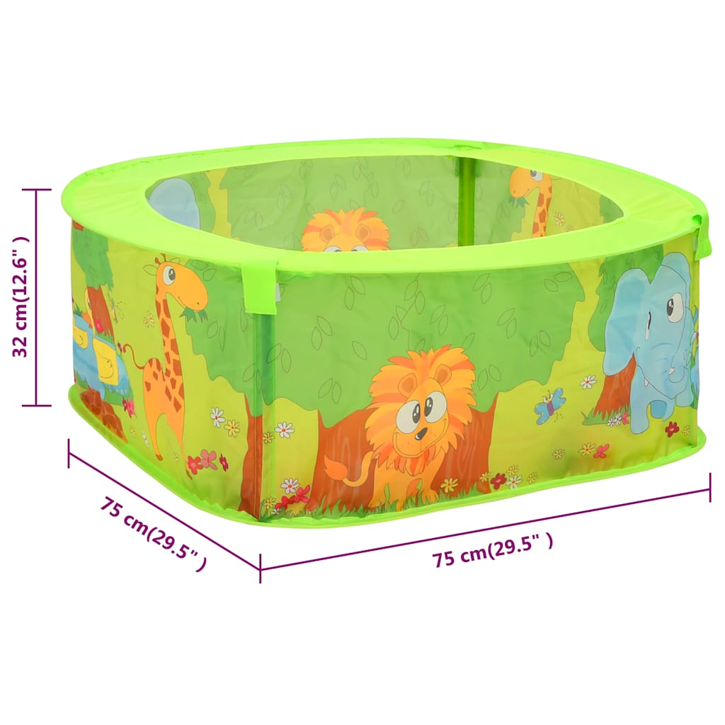 Piscina con 300 Palline per Bambini 75x75x32 cm 3107718