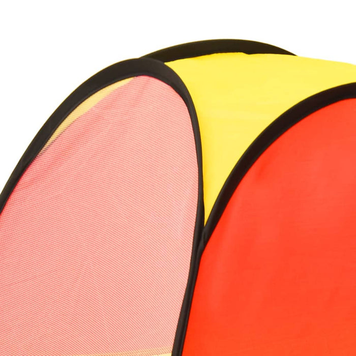 Tenda gioco per bambini 250 palline 255 x 80 x 100 cm multicolore 02_0005145