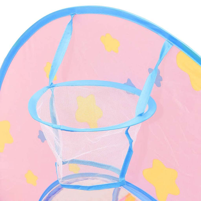 vidaXL Tenda da Gioco per Bambini Rosa con 250 Palline 301x120x128 cm