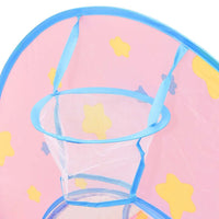 Tenda da Gioco per Bambini Rosa con 250 Palline 301x120x128 cm 3107736